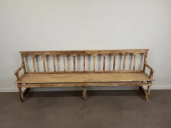 Pamono Weathered Church Bench New