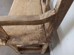 Pamono Weathered Church Bench New