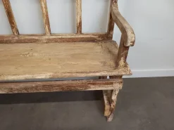 Pamono Weathered Church Bench New