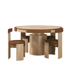 Pamono Wellesly Game Table by Wood Tailors Club New