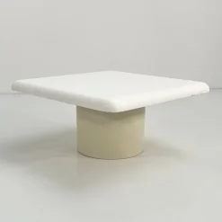 Pamono White Ara Coffee Table by Vico Magistretti for Artemide, 1960s Discount