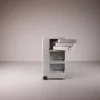 Pamono White Boby Cart by Joe Colombo for Bieffeplast Outlet
