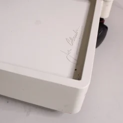 Pamono White Boby Cart by Joe Colombo for Bieffeplast Outlet