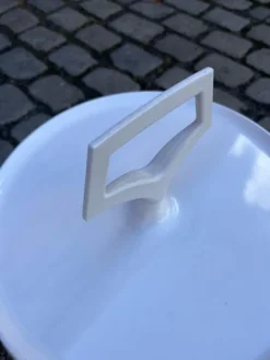 Pamono White Bottle Holder Side Table from Flair Holland Online