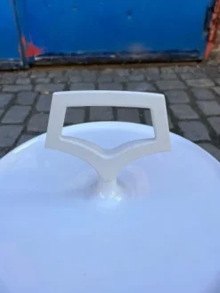 Pamono White Bottle Holder Side Table from Flair Holland Online