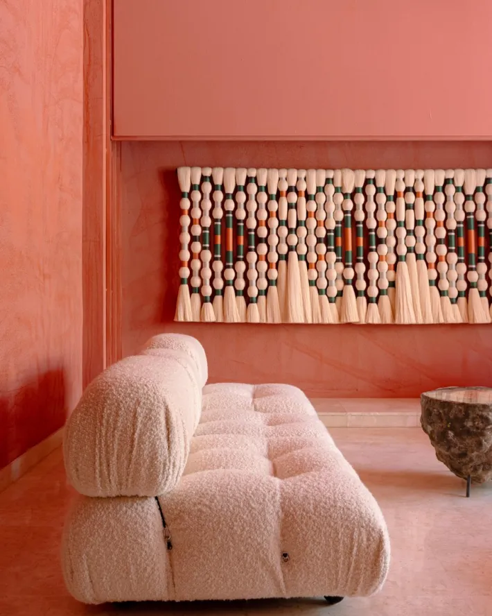 Pamono White Boucle Fabric Camaleonda Modular Sofa Set by Mario Bellini for B&b Italia, 1972, Set of 9 Hot