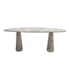 Pamono White Carrara Marble Eros Console Table by Angelo Mangiarotti for Skipper, Italy Discount
