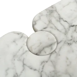 Pamono White Carrara Marble Eros Console Table by Angelo Mangiarotti for Skipper, Italy Discount