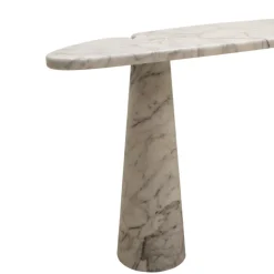 Pamono White Carrara Marble Eros Console Table by Angelo Mangiarotti for Skipper, Italy Discount