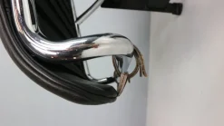 Pamono White Leather LC4 Chaise Longue by Le Corbusier for Cassina, 1980s Clearance