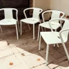 Pamono White Patio Chairs by Jasper Morrison for Magis, Set of 4 Best