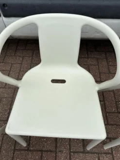 Pamono White Patio Chairs by Jasper Morrison for Magis, Set of 4 Best