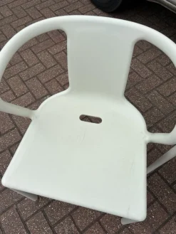 Pamono White Patio Chairs by Jasper Morrison for Magis, Set of 4 Best