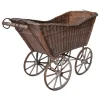 Pamono Wicker & Wood Pram, 1930s Best