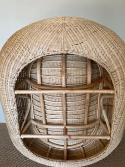 Pamono Wicker Armchair by Carl Öjerstam for Ikea, 2000s Best