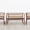 Pamono Wiener Secession Seating Set by Otto Wagner for Mundus Austria, 1903, Set of 3 Sale