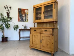 Pamono Wilhelminian Cupboard in Spruce Hot