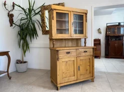 Pamono Wilhelminian Cupboard in Spruce Hot