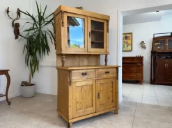 Pamono Wilhelminian Cupboard in Spruce Hot