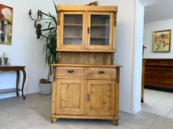 Pamono Wilhelminian Cupboard in Spruce Hot