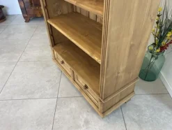 Pamono Wilhelminian Style Bookcase in Natural Wood Best