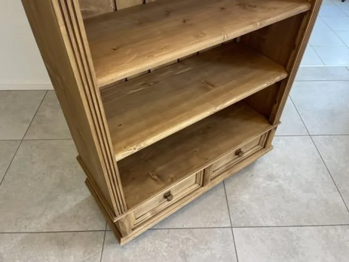 Pamono Wilhelminian Style Bookcase in Natural Wood Best