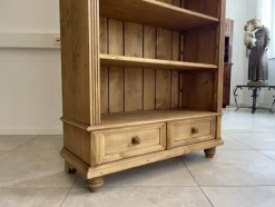 Pamono Wilhelminian Style Bookcase in Natural Wood Best