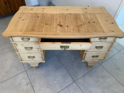 Pamono Wilhelminian Style Desk in Natural Wood