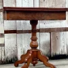Pamono Willem III Dutch Mahogany Game Table, 1855s Hot