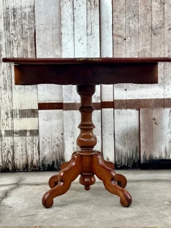 Pamono Willem III Dutch Mahogany Game Table, 1855s Hot