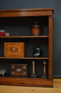 Pamono William IV Open Bookcase, 1830s Discount