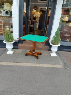 Pamono William IV Rosewood Card Table