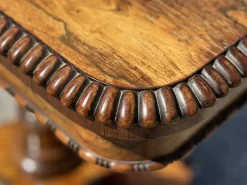 Pamono William IV Rosewood Fold-Over Card Table, 1830s Hot