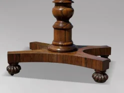 Pamono William IV Rosewood Fold-Over Card Table, 1830s Hot