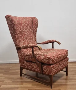 Pamono Winged Tub Chair by Paolo Buffa, 1950s Hot