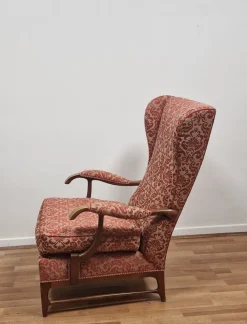 Pamono Winged Tub Chair by Paolo Buffa, 1950s Hot