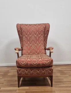 Pamono Winged Tub Chair by Paolo Buffa, 1950s Hot