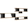Pamono Wood and Aluminium Nuage À Plots Shelf by Charlotte Perriand for Cassina Sale