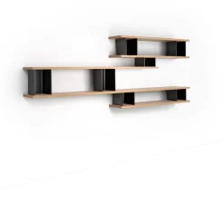 Pamono Wood and Aluminium Nuage À Plots Shelf by Charlotte Perriand for Cassina Sale