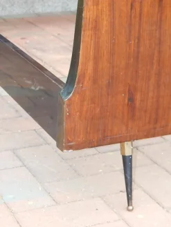 Pamono Wood Double Bed, 1950s Discount