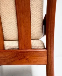 Pamono Wood Ladies Armchair from Dyrlund, 1960s New