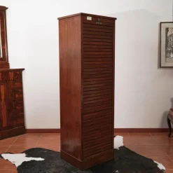 Pamono Wood Shutter File Cabinet