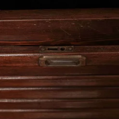 Pamono Wood Shutter File Cabinet