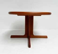Pamono Wood Side Table attributed to Durlynd, 1960s Outlet