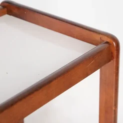 Pamono Wooden and Laminate Trolleys, 1970s, Set of 2 Online