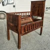 Pamono Wooden Bed Cradle, Italy Outlet