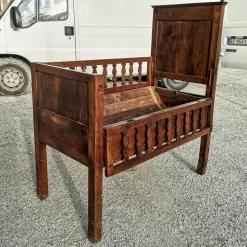 Pamono Wooden Bed Cradle, Italy Outlet