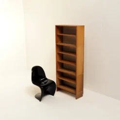 Pamono Wooden Bookcase by Cees Braakman for Pastoe, 1970s Sale