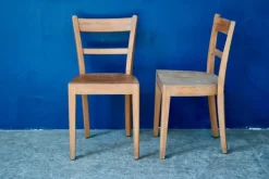 Pamono Wooden Children's Bistro Chair, 1950s Clearance