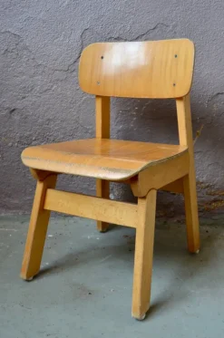 Pamono Wooden Childrens Chair, 1960s Clearance